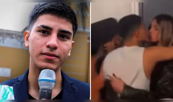 Viralizan sorpresivas imágenes de Cristorata en actitudes cariñosas con cantante uruguaya tras su derrota en 'La noche dorada'