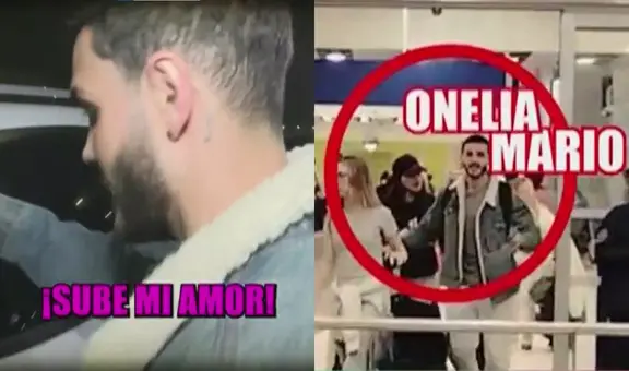 El romántico gesto de Mario Irivarren con Onelia Molina en su regreso a Perú: “Sube, mi amor”