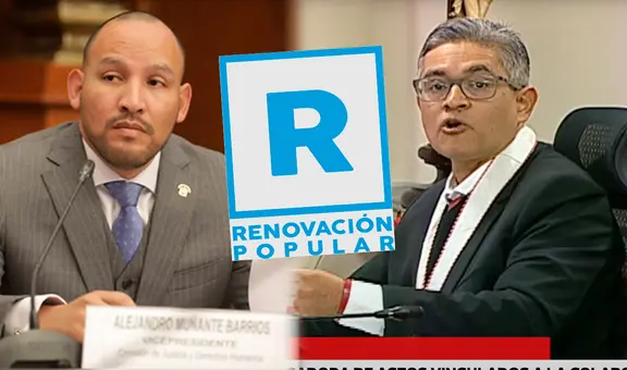 José Domingo Pérez le recordó a Alejandro Muñante que Renovación Popular es investigado por recibir dinero de Odebrecht