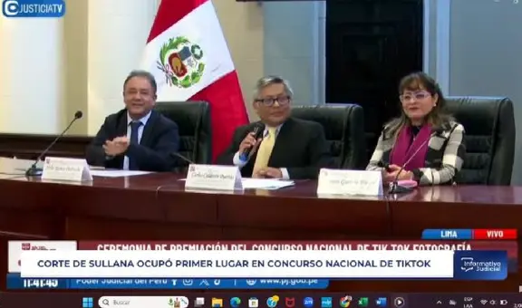 Corte de Sullana gana primer puesto en concurso de TikTok organizado por el Poder Judicial a nivel nacional