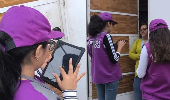Censo nacional 2025: censistas contarán con botón de pánico en sus tablets para alertar cualquier peligro