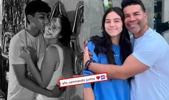 Gaela, hija de 'Tomate' Barraza, grita su amor por su novio futbolista y celebran su primer aniversario: "Caminando juntos"