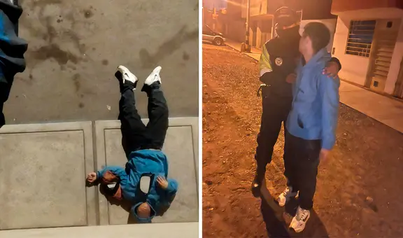 Tacna: sujeto se queda dormido tras sustraer autopartes