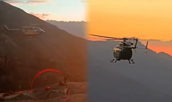 Montañista finlandés sufre descompensación en cordillera de Caraz: fue rescatado en helicóptero