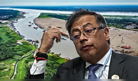 Gustavo Petro: estudio reportó que el río Amazonas se aleja de Colombia y dejaría de pasar por Leticia antes de 2030