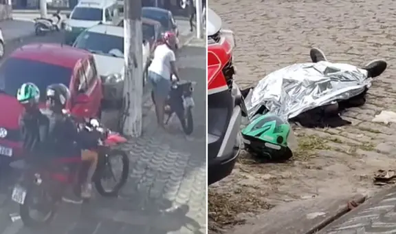 Policía fuera de servicio abate a un menor de edad que intentaba robar la moto de una mujer en Brasil