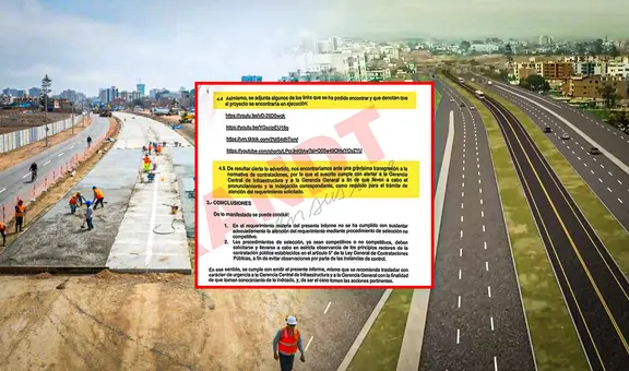 Vía Expresa Sur, la obra con sobrecosto y sin estudios de López Aliaga: trabajadores alertaron irregularidades y fueron despedidos