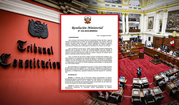 Minedu acudirá al TC por ley del Congreso que permite nombramiento de docentes sin evaluaciones