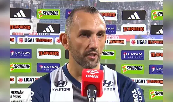 Hernán Barcos dejó fuerte respuesta sobre el arbitraje de Augusto Menéndez tras duro empate con Sporting Cristal: "Luego nos multan"