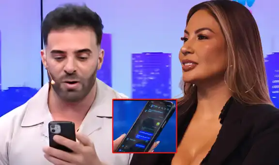 Renzo Spraggon revela detalles de su beso con Pamela López y muestra chats sobre coordinación de encuentro privado