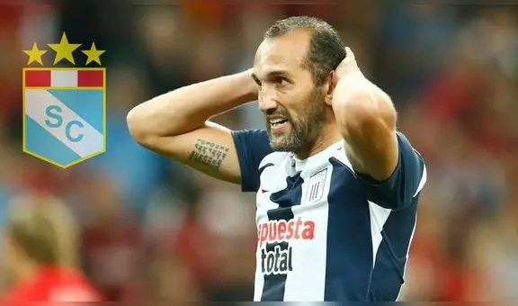 Hernán Barcos se lamenta tras igualar con Sporting Cristal: "Este empate incomoda porque necesitábamos los 3 puntos"