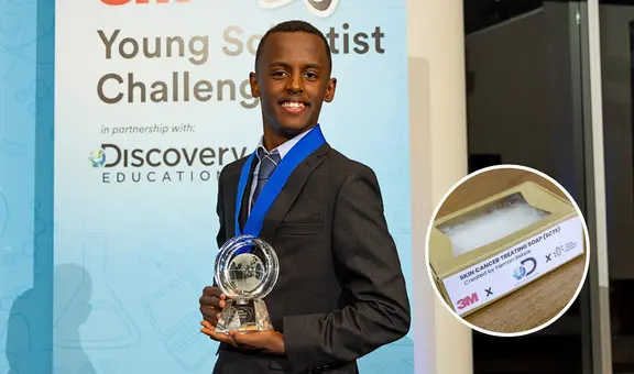 Con solo 15 años, creó un jabón terapéutico que previene el cáncer de piel: la sorprendente historia de Heman Bekele