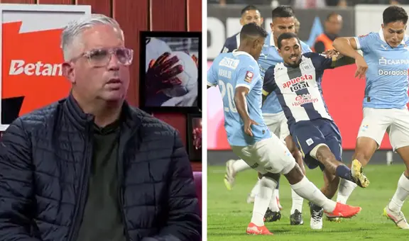 Diego Rebagliati quedó encantado con jugador de Sporting Cristal tras empate ante Alianza Lima: "Fue rueda de auxilio"