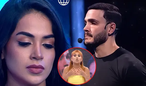 Mario Irivarren evita responder si se casará con Onelia Molina y Magaly Medina le advierte: "Él no se quiere casar contigo"