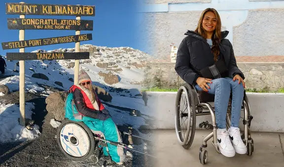 Marcela Marañón, la peruana que conquistó las 7 maravillas del mundo en silla de ruedas