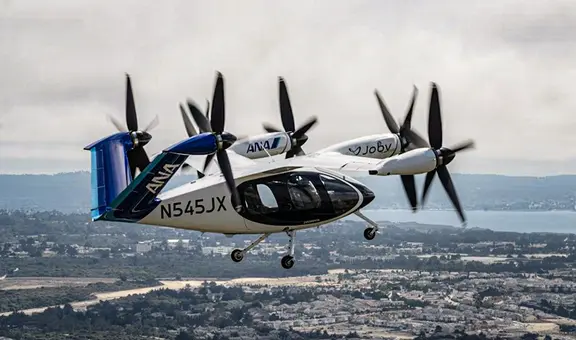 Japón lanzará el 'taxi aéreo', el nuevo medio de transporte que operará a partir de 2027 en alianza con ANA y Joby Aviation