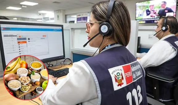 Línea 113 del Minsa brinda orientación nutricional profesional para evitar dietas falsas de redes sociales