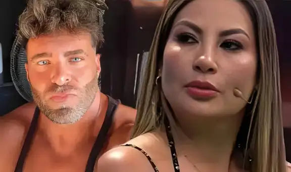 Pamela López niega besos con Renzo Spraggon y anuncia acciones legales contra el modelo, según 'Magaly TV, la firme'