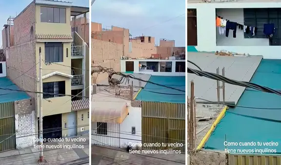 Joven graba techo de sus vecinos y sin querer capta un esqueleto: "Ojalá sea de Halloween", bromean usuarios