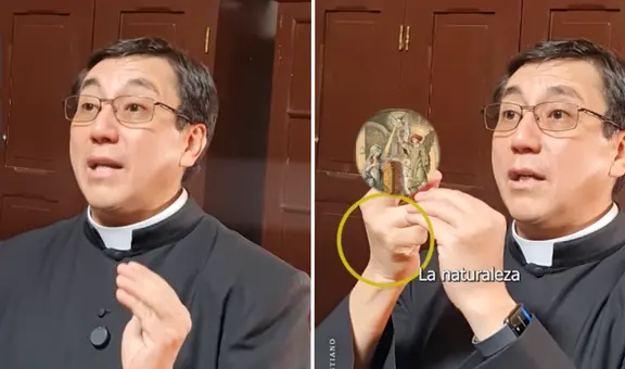 Sacerdote en TikTok explica la razón detrás de hacer ‘la señal de la cruz’: “Aprendí más aquí que en mi catequesis”