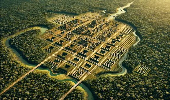 Descubrieron en la Amazonía que existió una civilización avanzada que usaba caminos y canales hace 2.500 años