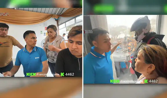 Seguidores del alcalde de Ate rompen puerta de vidrio de un restaurante marino mientras él se encontraba almorzando: ''Me quiere cobrar S/2.000''