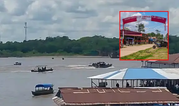 Policías colombianos intentan ingresar sin permiso a Perú por Santa Rosa, pero son detenidos por la Marina de Guerra