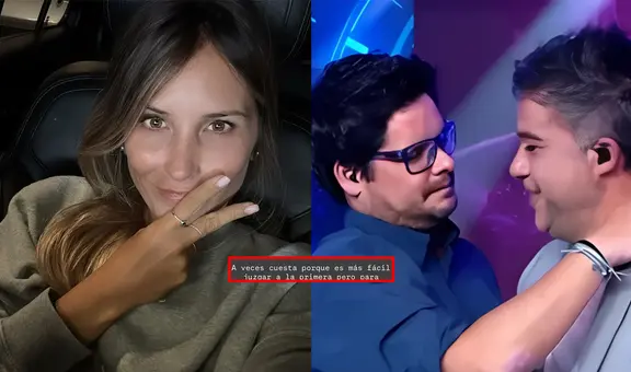 Esposa de Renzo Schuller lanza misterioso mensaje tras ser acusada de distanciar a Gian Piero Díaz: "Es fácil juzgar"