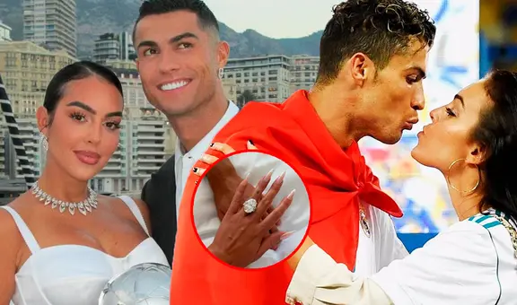 Cristiano Ronaldo y Georgina Rodríguez se casan tras 9 años de relación: modelo impacta con lujoso anillo de bodas y dedica conmovedor mensaje