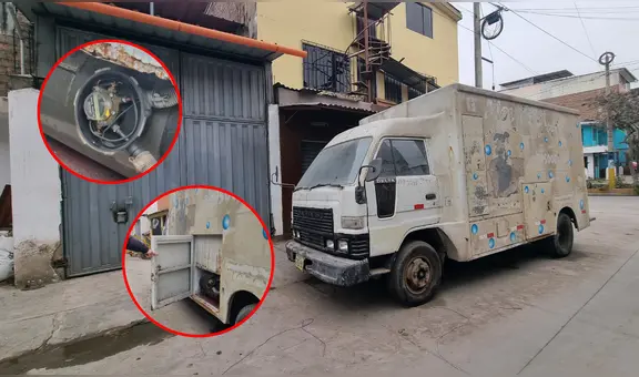 Presunto extorsionador intenta quemar vehículo de empresa de licores y desata fuga de gas en Villa El Salvador