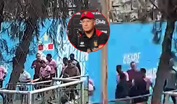 Filtran video de Juan Reynoso yendo a buscar al árbitro tras derrota de Melgar ante Sporting Cristal pese a que no dirigió
