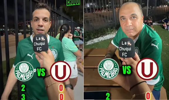 TikToker pregunta a los hinchas del Palmeiras cómo quedará la llave de los octavos de final ante Universitario: ''Era el rival más fácil''