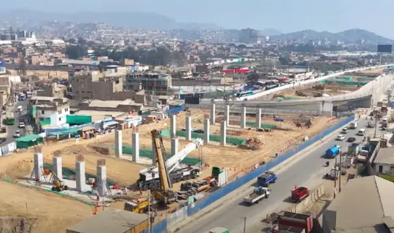 Bypass aéreo de 1,4 km que unirá Lima y Chosica presenta estos avances: obra de Emape tendrá 3 puentes y 2 niveles