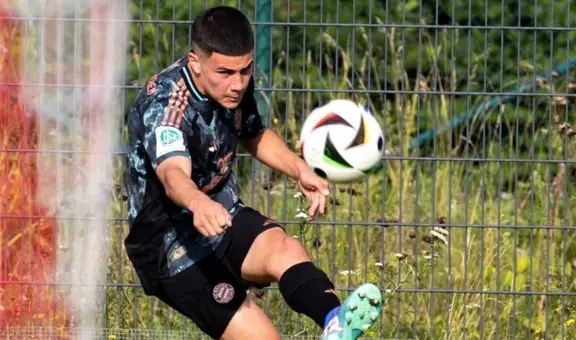 Quién es el joven peruano de 18 años que es titular en el Bayern Múnich contra Grasshopper por el amistoso