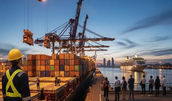 El nuevo megapuerto de Matarani se conectaría con los puertos de Chancay y el Callao: integraría al Perú en las grandes rutas del comercio global