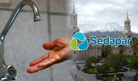 Corte de agua en Arequipa: distritos afectados el 18 de agosto, según Sedapar