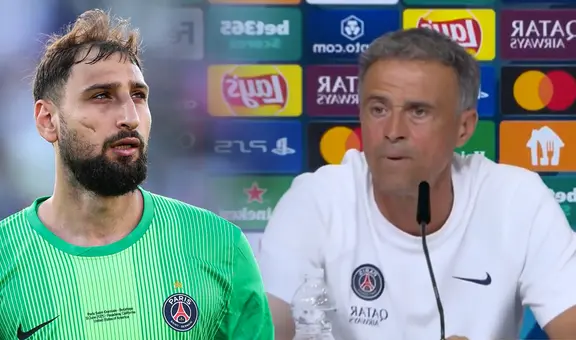 Donnarumma contesta fuerte tras ser 'echado' por Luis Enrique del PSG: "Decepcionado y descorazonado"