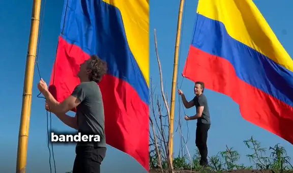 Peruanos de Santa Rosa de Loreto rechazan acto de Daniel Quintero al izar bandera colombiana en su territorio