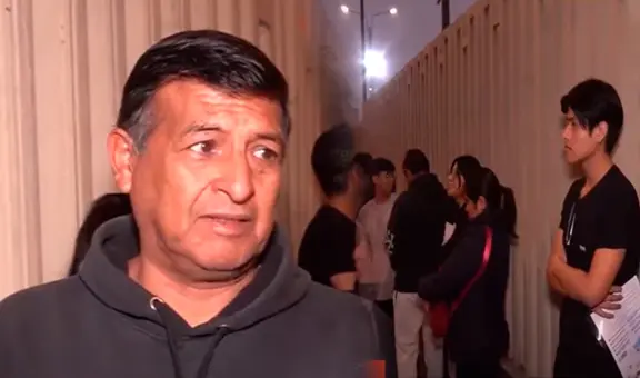 Abuelo madruga para acompañar a su nieto al examen de admisión UNI 2025-II: "Siempre apoyando"