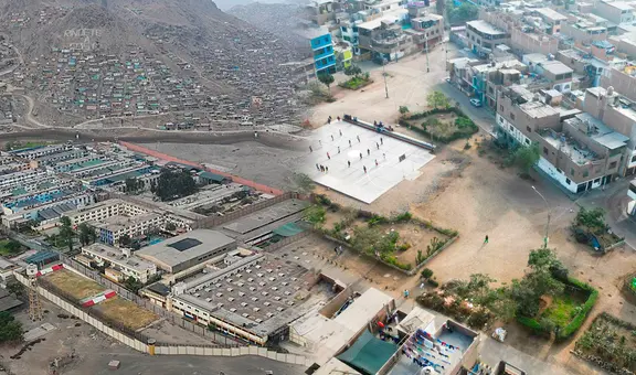 El árido terreno sobre una ciudadela de San Juan de Lurigancho que será el nuevo 'pulmón verde' de Lima Este