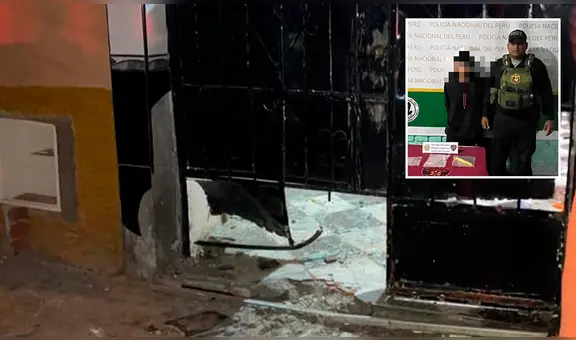 Cuatro viviendas afectadas tras atentado con explosivo en Piura: Policía retuvo a adolescente implicado en delito