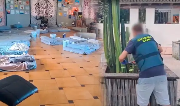 Policía interviene "retiro espiritual" con prácticas ilegales en España: usaban veneno para sapos y ayahuasca