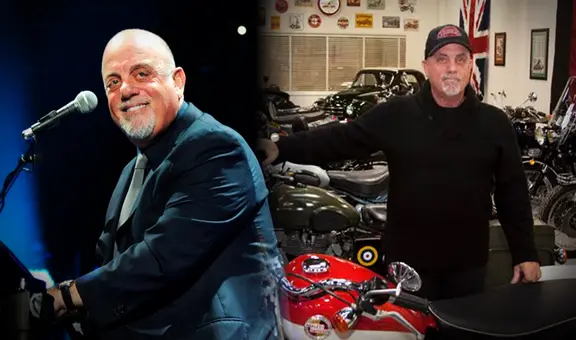 Billy Joel subastará su colección de motocicletas debido a su enfermedad cerebral