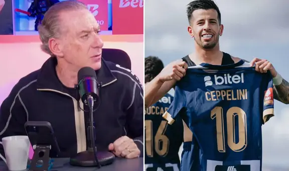 Eddie Fleischman lapidó a Pablo Ceppelini por su celebración pese a bajo nivel: "No has hecho nada con la '10' de Alianza Lima"