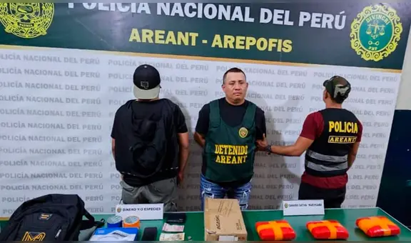 Iquitos: capturan a presunto integrante de “Los Compadres de Loreto” con más de tres kilos de droga
