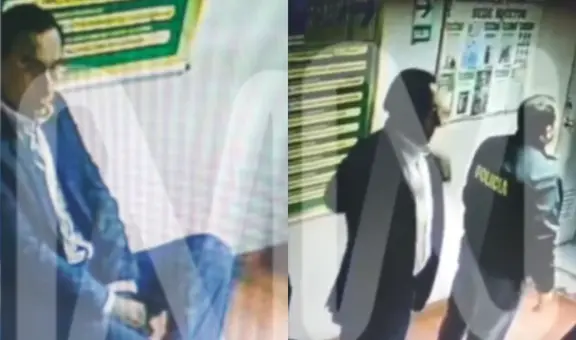 Sentado y caminando de un lado a otro: así estuvo Vizcarra en una habitación del PJ tras orden de prisión