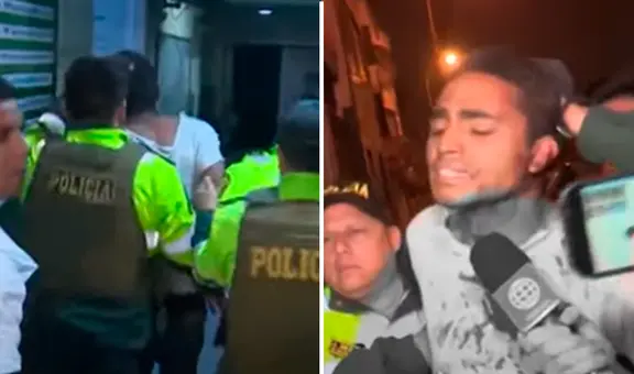 Capturan a sospechoso en asesinato de Policía en Los Olivos y familia lo increpa en comisaría: "¿Por qué lo mataste?"