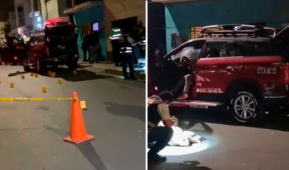 Padre y su hijo adolescente son asesinados de 23 balazos mientras lavaban su auto en Huaral