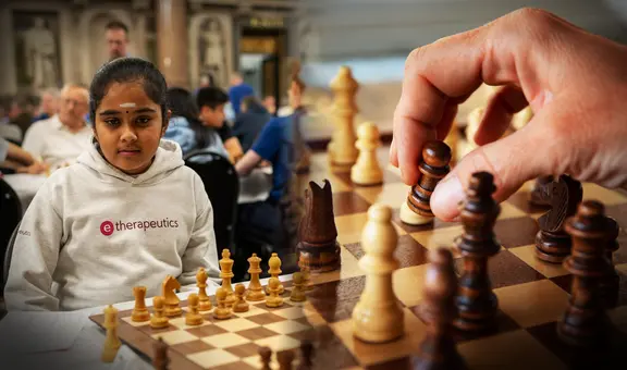 ¡Niña prodigio! Con solo 10 años se convirtió en la maestra del ajedrez más joven de la historia