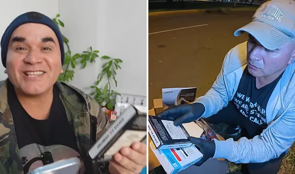 Youtuber peruano fue a buscar objetos en bolsas de basura en San Isidro y encontró 'tesoro' valorizado en S/500: "Una joyita"